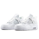 Jordan 4 Retro White Leather