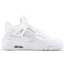 Jordan 4 Retro White Leather