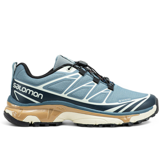 Salomon XT-6 Gore-Tex Blue Beige